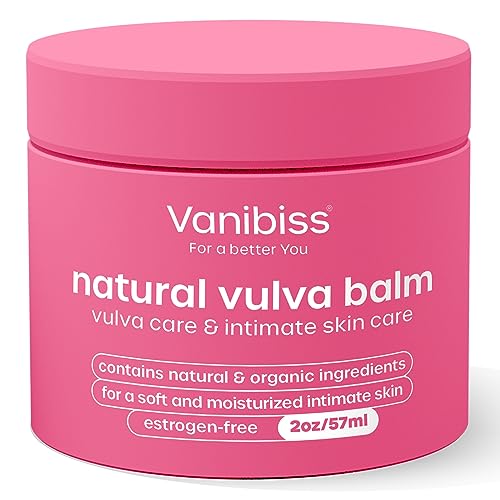 Vanibiss Natural Vulva Balm - Vulva Cream & Tender Skin Care -Topical Vulvar Moisturizer VanibissAu supplements