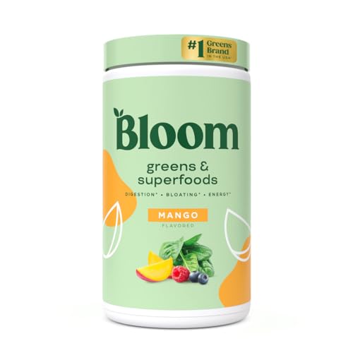 Bloom Nutrition Super Greens Powder Smoothie & Juice Mix - Probiotics Bloom NutritionUS supplements