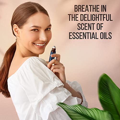 Stress Ease Essential Oil Roll On Blend 10ml - Natural Stress Relief Essential Oils Roll Nexon BotanicsAu supplements