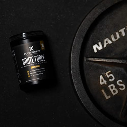 Wilderness Athlete - Brute Force Pre-Workout | Best Pre Workout Powder for Women & Men Wilderness AthleteUS supplements