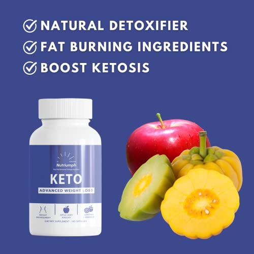 Nutriumph Keto BHB exogenous ketones | Keto Diet Pills | Advanced Ketone Supplement NutriumphUS supplements