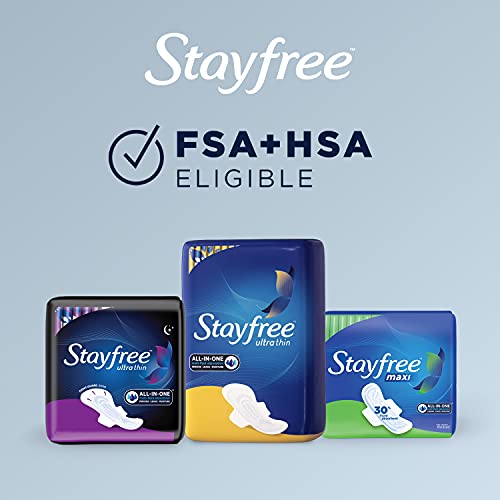 Stayfree Maxi Pads for Women, Super - 66 Count StayfreeAu supplements