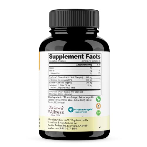 Sandhu's Gut Health - Prebiotic, Probiotic, Postbiotic & L-Glutamine – Digestive Health Sandhu'sUS supplements