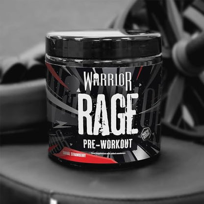 Warrior, Rage - Pre-workout Powder - 392g - Energy Drink Supplement with Vitamin C WarriorUS supplements