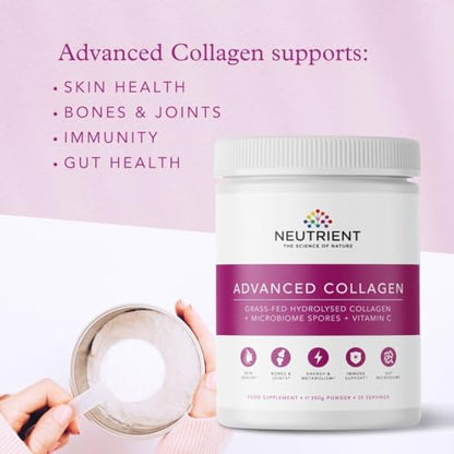 Neutrient™ Advanced Collagen Powder Supplement, Hydrolyzed Collagen Peptides Neutrient the science of natureUS supplements