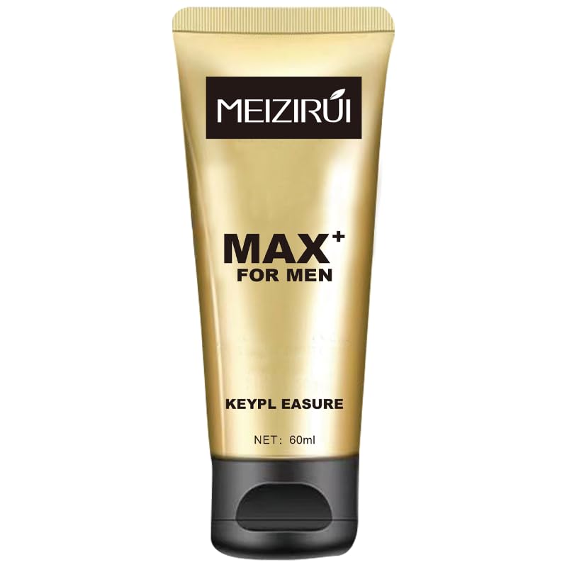 Max+ Extra Large Strength Enlargement Growth Gel for Man – Men's Power Massage Enlarger Cream with Natural Oil for Increase Size, Huge Thickness, Strength and Prolonged Performance (1) MEIZIRUIAu supplements