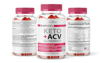 SlimXcel Keto ACV Gummies Weight Loss - 1500mg Once a Day, Strong Time Released Advanced Malibu LabsUS supplements
