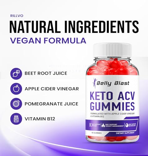 (2 Pack) Belly Blast Keto ACV Gummies - Keto Belly Blast ACV Advanced Formula Belly Blast RillvoAu supplements