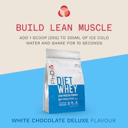 PhD Nutrition Diet Whey Low Calorie Protein Powder, Low Carb, High Protein Lean Matrix PhDUS supplements