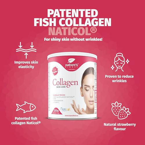 Nature's Finest by Nutrisslim Collagen Skincare | Fish Collagen Powder Naticol (5000mg) with MSM, Vitamin C, Ashwagandha Nature's Finest by NutrisslimAu supplements