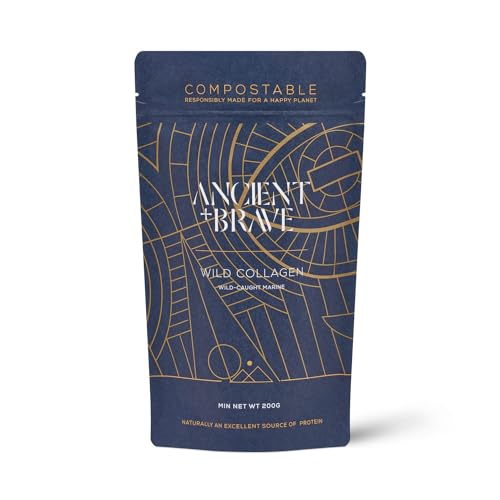 Ancient + Brave Wild Collagen 200g - Wild Caught Marine Collagen Powder - 100% Hydrolysed Collagen Peptides (Fish) Ancient + BraveAu supplements