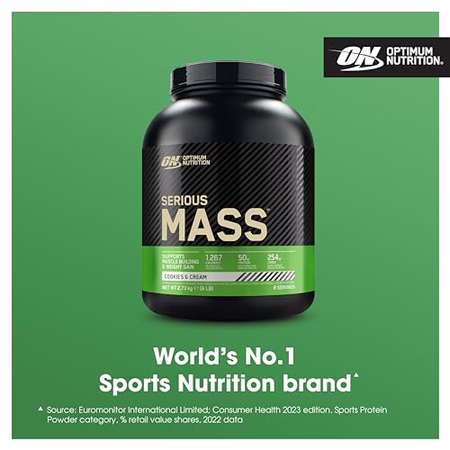 Optimum Nutrition Serious Mass Protein Powder High Calorie Weight Gainer Optimum NutritionUS supplements