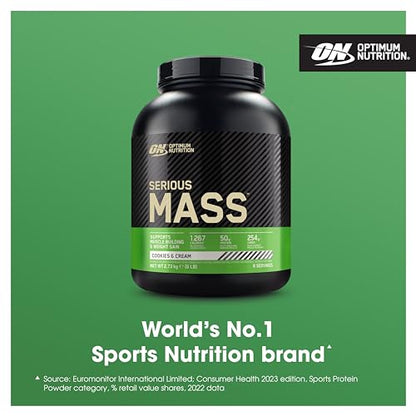Optimum Nutrition Serious Mass Protein Powder High Calorie Weight Gainer Optimum NutritionUS supplements