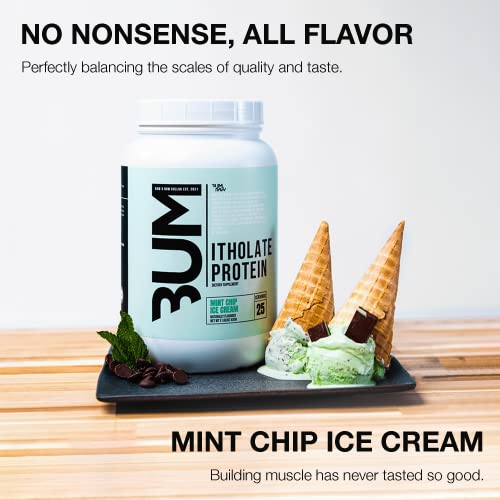 RAW Whey Isolate Protein Powder, Mint Chip Ice Cream (CBUM Itholate Protein) RAWUS supplements