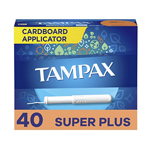 Tampax Tampons, Super Plus Absorbency, Cardboard Applicator, Leakgaurd Skirt, Unscented TampaxAu supplements