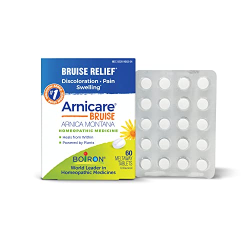 Boiron Arnicare Bruise for Relief of Pain or Swelling from Injuries, and Discoloration of Bruises - 60 Tablets BoironAu supplements