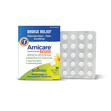 Boiron Arnicare Bruise for Relief of Pain or Swelling from Injuries, and Discoloration of Bruises - 60 Tablets BoironAu supplements