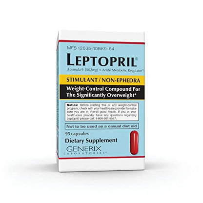GENERIX LABORATORIES Leptopril- Dietary Supplement and Acute Metabolic Regulator Basic ResearchUS supplements