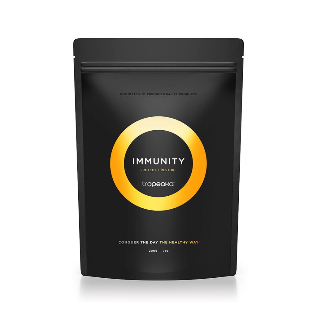 Tropeaka Immunity Powder - Immune Support Supplement, Antioxidant Rich Superfood Powder with Vitamins & Minerals, Boost Energy & Collagen Production - Vegan, Gluten Free, Non-GMO - 7oz (20 Servings) TropeakaAu supplements