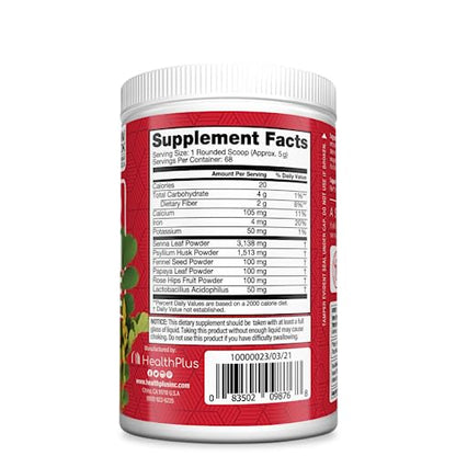Health Plus Super Colon Cleanse, 68 Servings, 12oz Health PlusUS supplements
