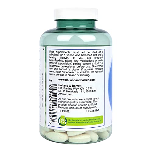 Holland & Barrett Marine Collagen with Vitamin C 3000mg 180 Tablets Holland & BarrettUS supplements