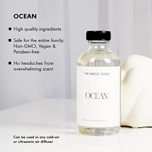 The Magic Scent"Ocean" Oils for Diffuser - HVAC, Cold-Air, & Ultrasonic Diffuser Oil - HVAC THE MAGIC SCENTAu supplements