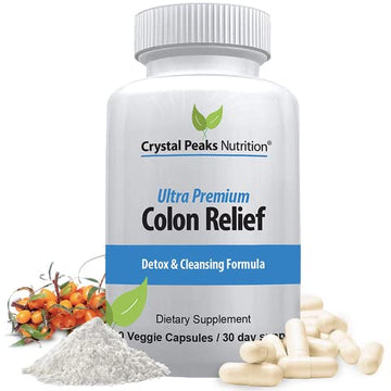 CRYSTAL PEAKS NUTRITION Natural Colon Cleanser Capsules for Constipation Relief CRYSTAL PEAKS NUTRITIONAu supplements