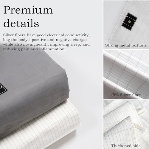 Grounding Sheet, Grounding Mat for Bed with Grounding Cord, Reduce Painful, Inflammation XINHUSUAu supplements