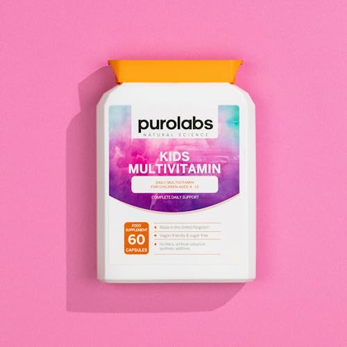 Kids Vitamins - Multivitamin for Kids with Calcium, Zinc, Iron, Vitamin C, B12, D3 and More PurolabsUS supplements