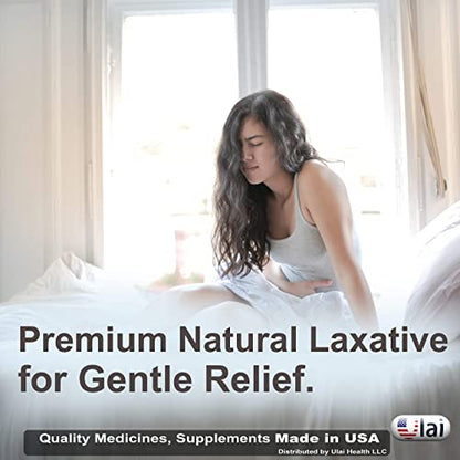 Senna Tablets 100 Ct. | Natural Vegetable Laxative [Made in USA] | Laxatives for Constipation UlaiUS supplements