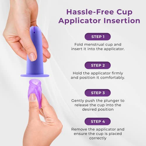 Ecoblossom Complete Menstrual Cup Kit - Small & Large Reusable Period Cups, Silicone Sterilizer EcoBlossomAu supplements