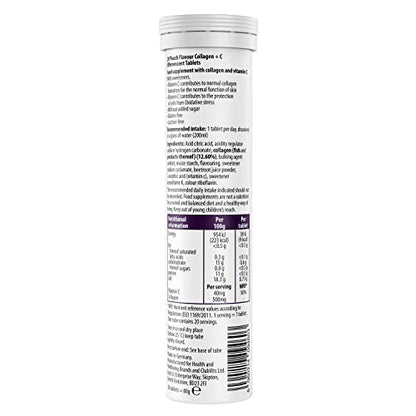 Collagen Effervescent - Marine Collagen & Vitamin C (2 Tubes) Beauty & CoUS supplements