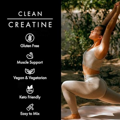 Clean Creatine - 100% Creapure® Creatine Monohydrate Powder for Muscle Growth CLEANUS supplements