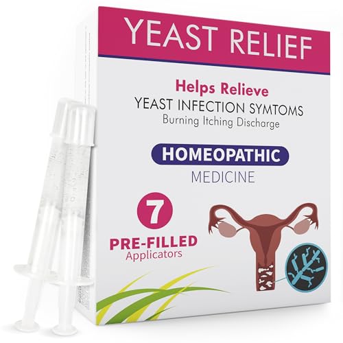 Yeast Infection Treatment for Women | 7 Pre-Filled Applicators w/ Borax | Antifungal Ointment Terramed Just Think ComfortAu supplements