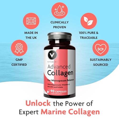 Premium Advanced Collagen Capsules for Menopause and Perimenopause – Collagen V VitaminiAu supplements