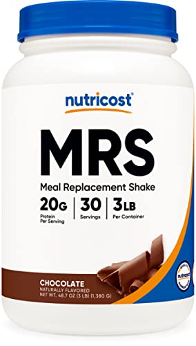 Nutricost Meal Replacement Shake Powder (Chocolate), 30 Servings - Protein, Non-GMO NutricostAu supplements