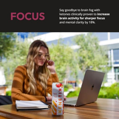 KENETIK Ketones Drink, Caffeine & Sugar Free, Keto Friendly Drinkable Ketones for Clean KenetikUS supplements