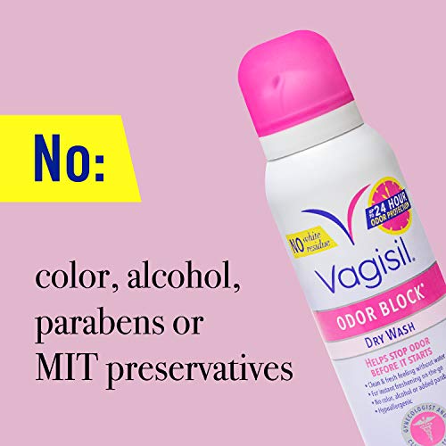 Vagisil Odor Block Multipack for Women, Daily Intimate wash, 20 Feminine Wipes, and Dry Wash VagisilAu supplements