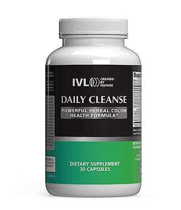 IVL - Daily Cleanse Herbal Colon Health Formula - Detoxification, Probiotic, Digestive Support IVLAu supplements