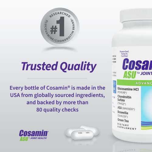 Cosamin ASU Joint Health Supplement – Advanced, Faster-Acting Formula, 90 Capsules Nutramax LaboratoriesUS supplements