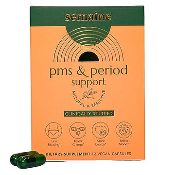 PMS & Period Relief - Menstrual Cramp Relief: No More Period Cramps, Mood Swings, or Bloating SemaineAu supplements
