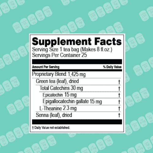 Hyleys Slim Tea Goji Berry Flavor - Weight Loss Herbal Supplement Cleanse and Detox Hyleys TeaUS supplements