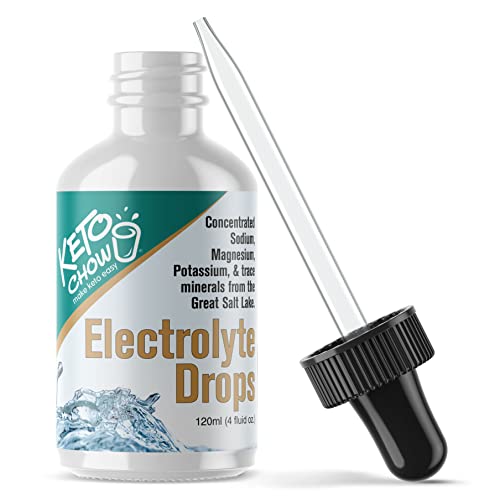 Keto Chow - Electrolyte Hydration Drops - Keto Diets & Intermittent Fasting - Immune Support Keto ChowAu supplements