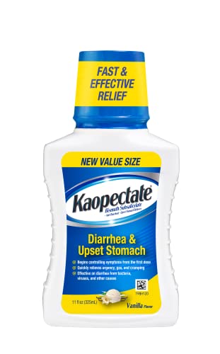 Kaopectate Multi-Symptom Relief for Diarrhea Upset Stomach in Vanilla, 11 Fl Oz (Pack of 1) KaopectateAu supplements