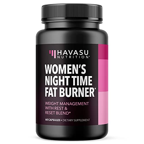 Night Time Fat Burner for Women | Weight Loss and Sleep Support Blend With Vitamin D HAVASU NUTRITIONUS supplements