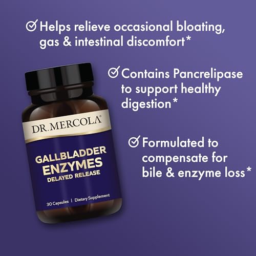 Dr. Mercola Gallbladder Enzymes Delayed Release, 90 Servings (90 Capsules) Dr. MercolaUS supplements