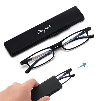 SKYOAK Ultra thin Lightweight Folding Reading Glasses Women Men TR90 Blue Light Blocking SKYOAKUS supplements