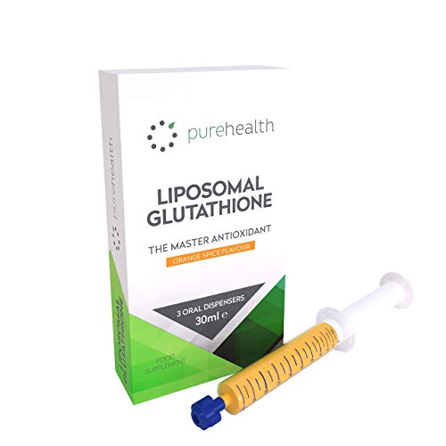 The Most Bioavailable Liposomal Glutathione on The Market Unique Patented Formula Pure HealthAu supplements