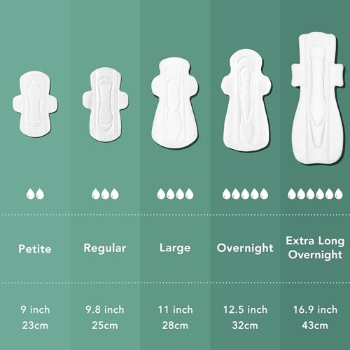 Rael Pads for Women, Organic Cotton Cover - Period Pads with Wings, Feminine Care, Sanitary Napkins RaelAu supplements