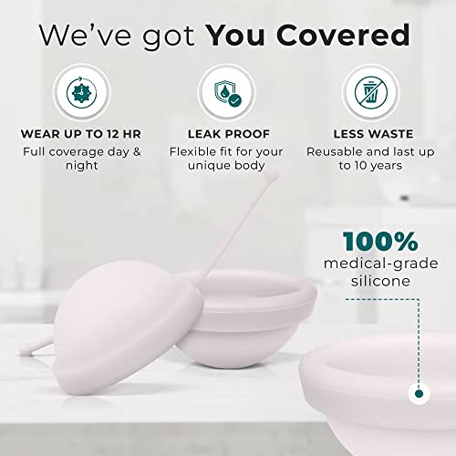 EcoBlossom Reusable Menstrual Disc with Removal String - The Most Reliable Medical Grade Silicone EcoBlossomAu supplements